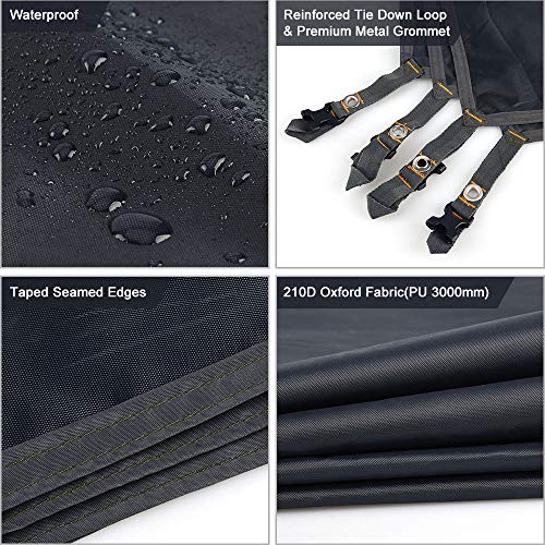 Bessport Tarpaulin Impermeabile 210D per Pad di