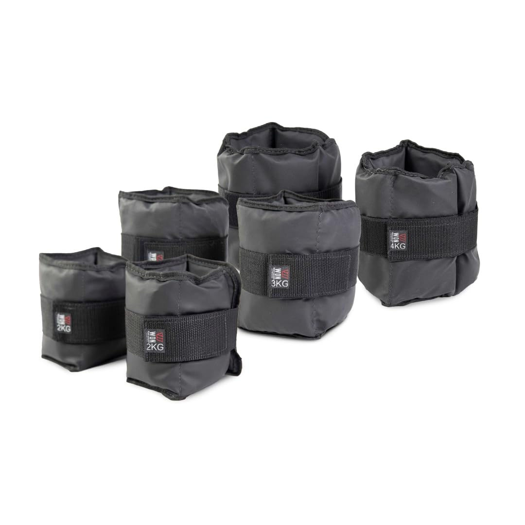 Kit Caneleiras de Peso WON 2 kg, 3 kg e 4 kg - Par PRO