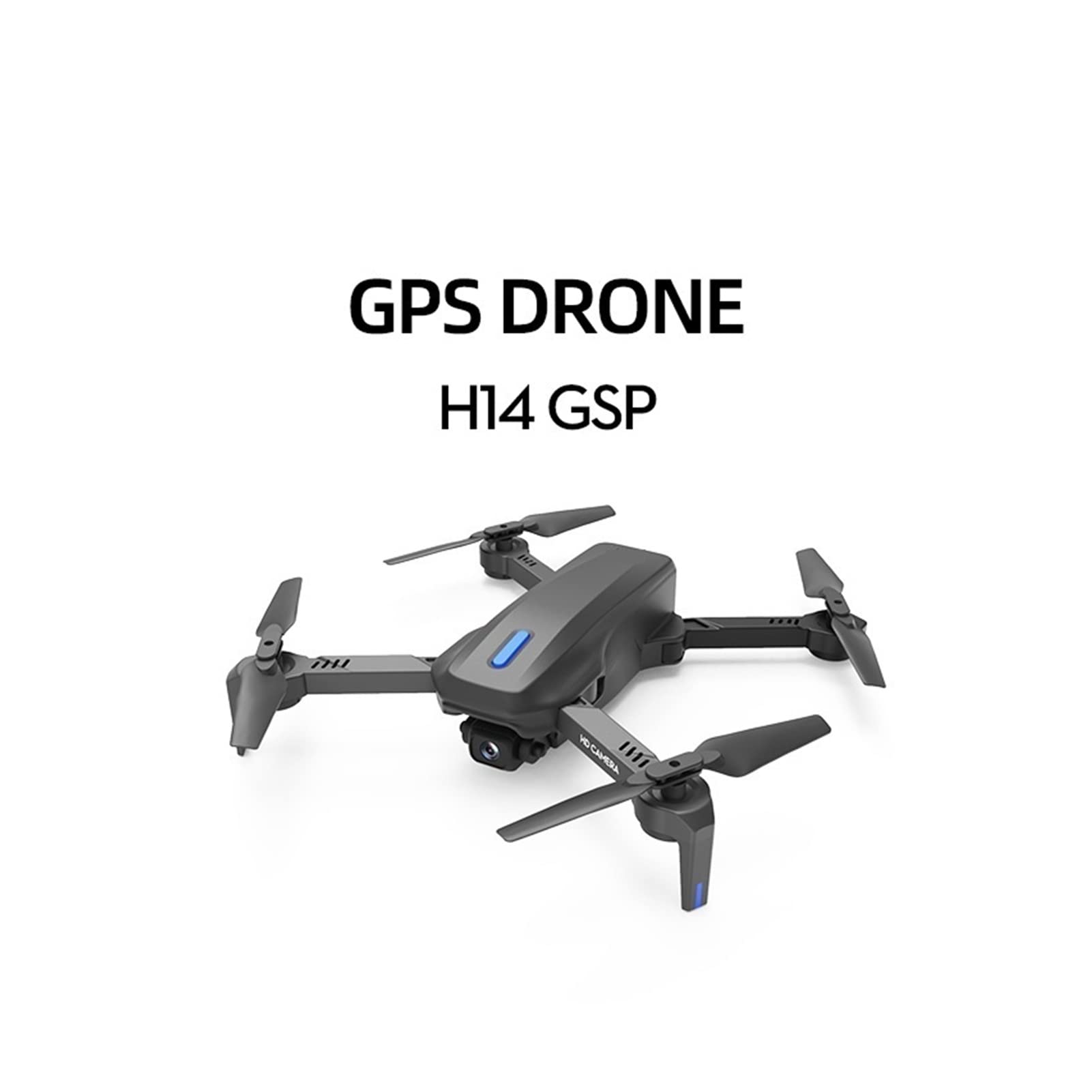 Faltbare Drohne Quadrocopter RC Drohne GPS 4k HD Dual-Kamera 2,4G/5G WiFi FPV 75 Grad elektrische Anpassung Headless Modus Faltbarer Quadcopter Hubschrauber (Farbe: Schwarz-5G-Dual4K-2B