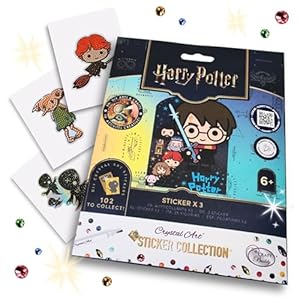Harry Potter Crystal Art Sticker Pack – 3X DIY Diamond Art Stickers