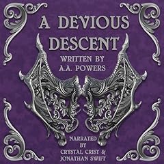 A Devious Descent Audiolibro Por A.A. Powers arte de portada