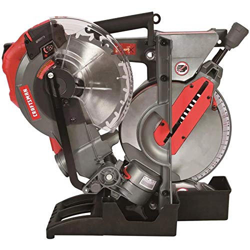 CRAFTSMAN CMXEMAR120 10-inch 15-Amp Corded Single Bevel Folding Compound Miter Saw