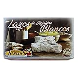 Lazos de Hojaldre Blancos con Miel (1,7 kg) Bollería Artesana, Sin Conservantes ni Colorantes, Dulces Tradicionales para Desayuno y Merienda