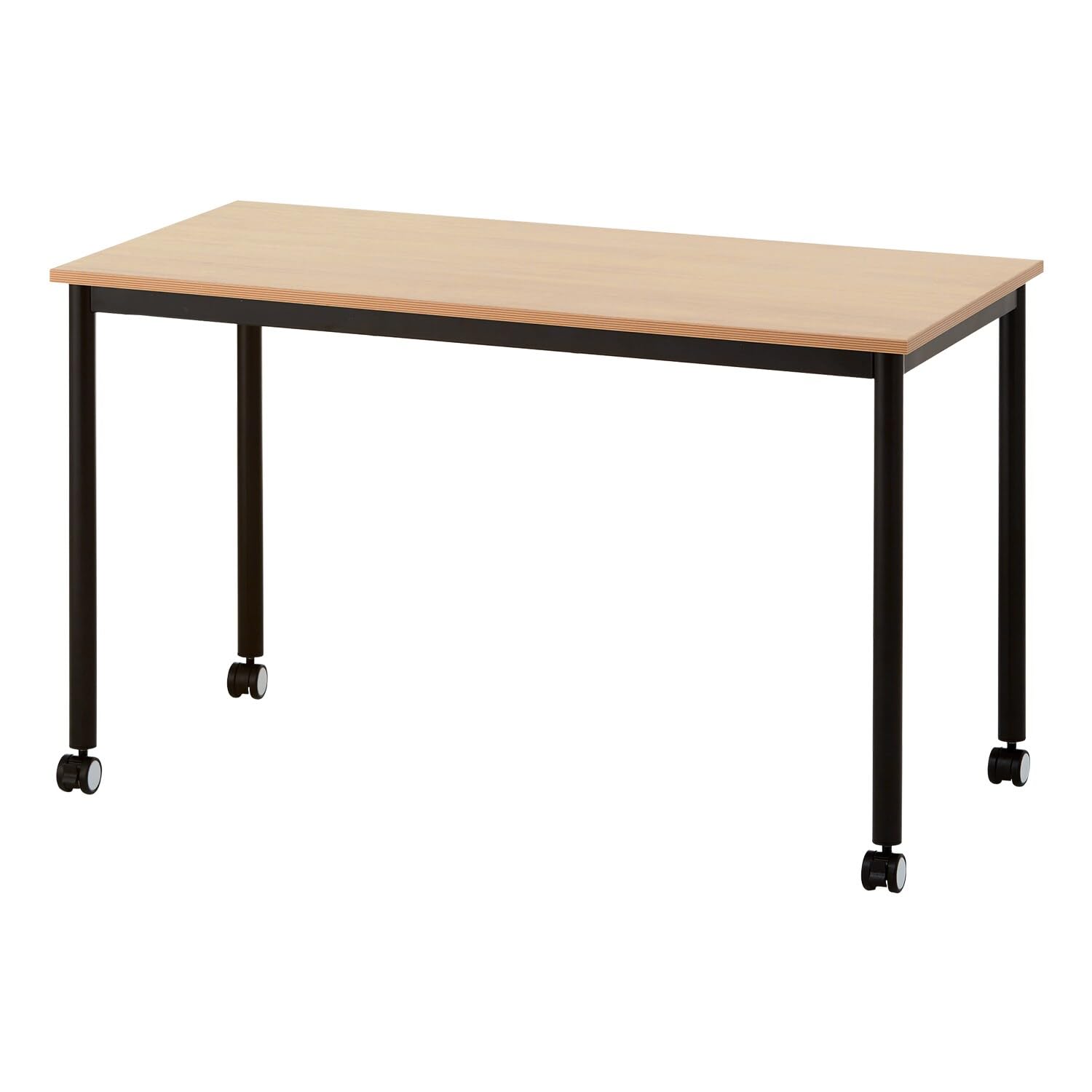 ヴィンテージラウンドキャスターテーブル デンマークヴィンテージ キャスターテーブル オーク材/Danish Vintage