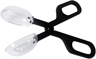 POPETPOP Poop Tongs,Reptiles Feeding and Litter Poop Clamp Cleaning Tool for Terrarium Aquarium Fish Tank Lizard Beetle Insect