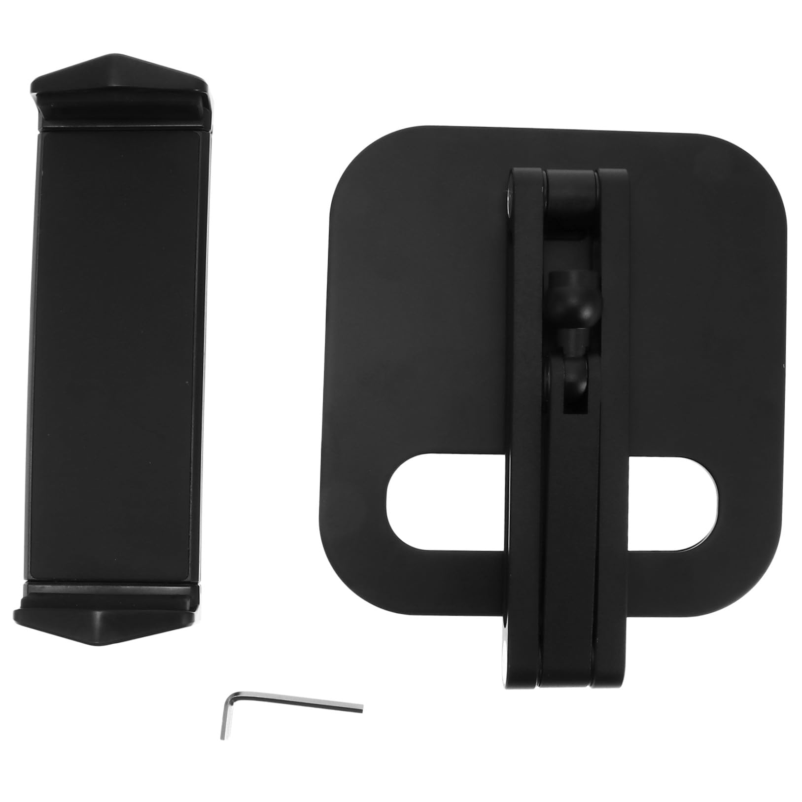 Didiseaon Soporte Ajustable para Teléfono y Tableta De Escritorio para Adultos, Soporte Plegable De Abs, Compatible con Móviles y Tablets De 4 a 13 Pulgadas, Color Negro