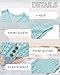 Haloumoning Girls Crochet Swim Beach Cover Up Kids Fashion Button Short Sleeve Swimsuits Cover Ups 5-14 Years Blue