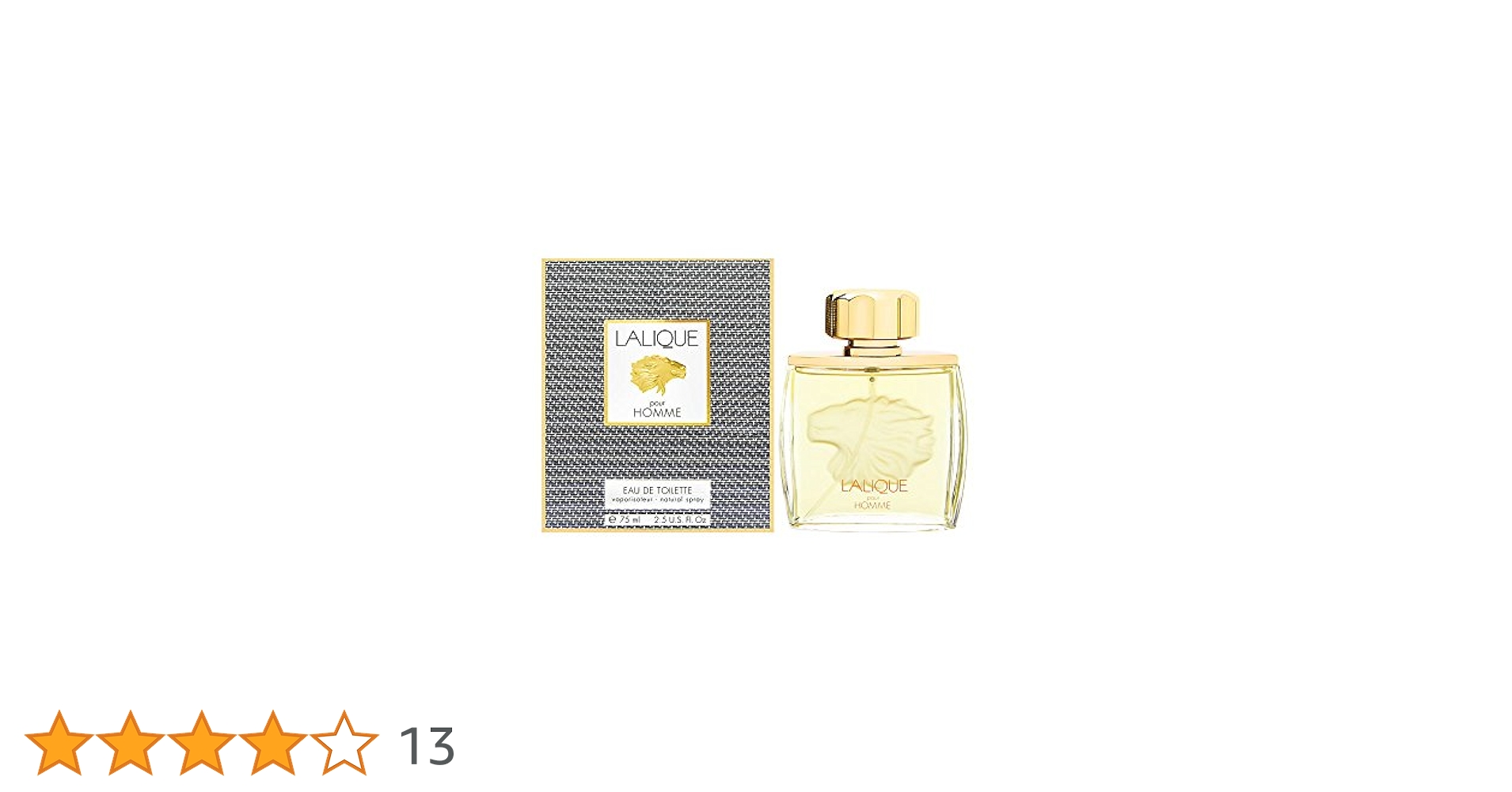 Amazon | ラリック プールオム ライオン オードトワレ SP 75ml