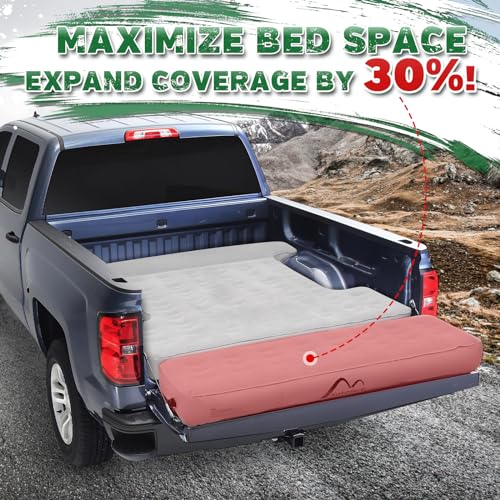 Sokeface SF-CS027 Truck Bed Mattress For 5.5-5.8Ft Short Truck, Maximized Space Design, Effortless Setup,Wireless Rechargeable Pump, Full Size, With Carry Bag, For Truck Campingtravel Outdoor, Patent Pending thumb #1