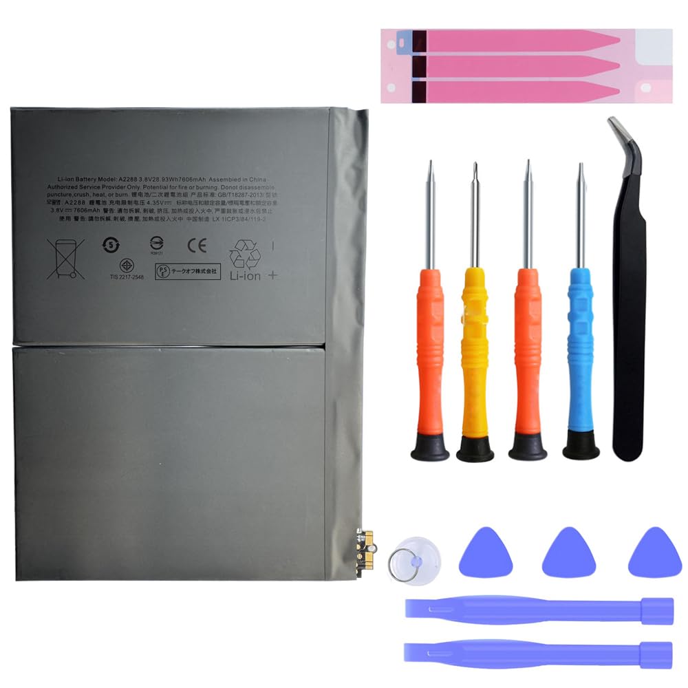 Amazon.co.jp: MUKUZI for iPad Air4 Air5 バッテリー A2288 電池 PSE