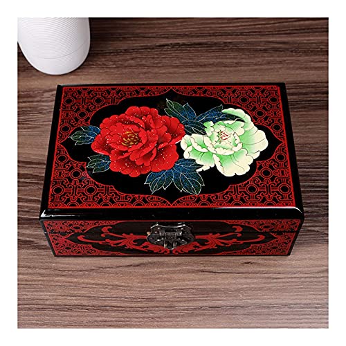 Boîte de rangement de bijoux pour protéger vos colliers, coffret bois rétro