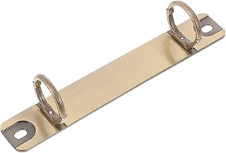 Hemobllo 2 Clipes De Pasta De Scrapbook Fichário Planejador Pasta Fichário Álbum De Fotos Fichário DIY Acessórios De Notebook Pentes De Ligação Suporte De Arquivo Barra De Coluna Notebook