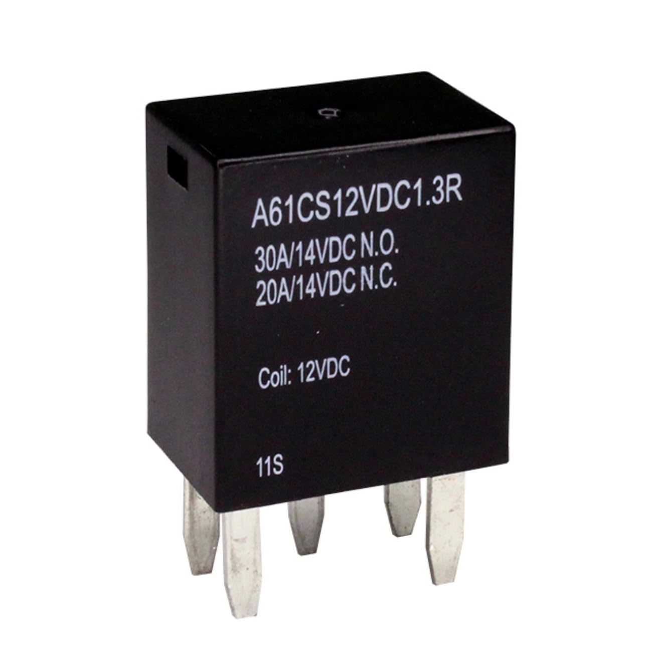 (2PCS) A61CS12VDC1.3R Relay Automotive SPDT 30A 12V