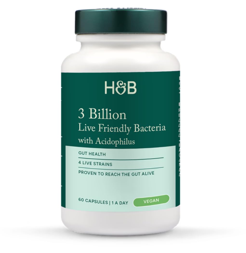 Live Friendly Bacteria with Acidophilus 60 Capsules (60)