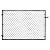Fit-Right Adjustable Chain Link Gate Kit | Square Corner Frame | 4' High-Expands from 24” to 72” Wide | Black