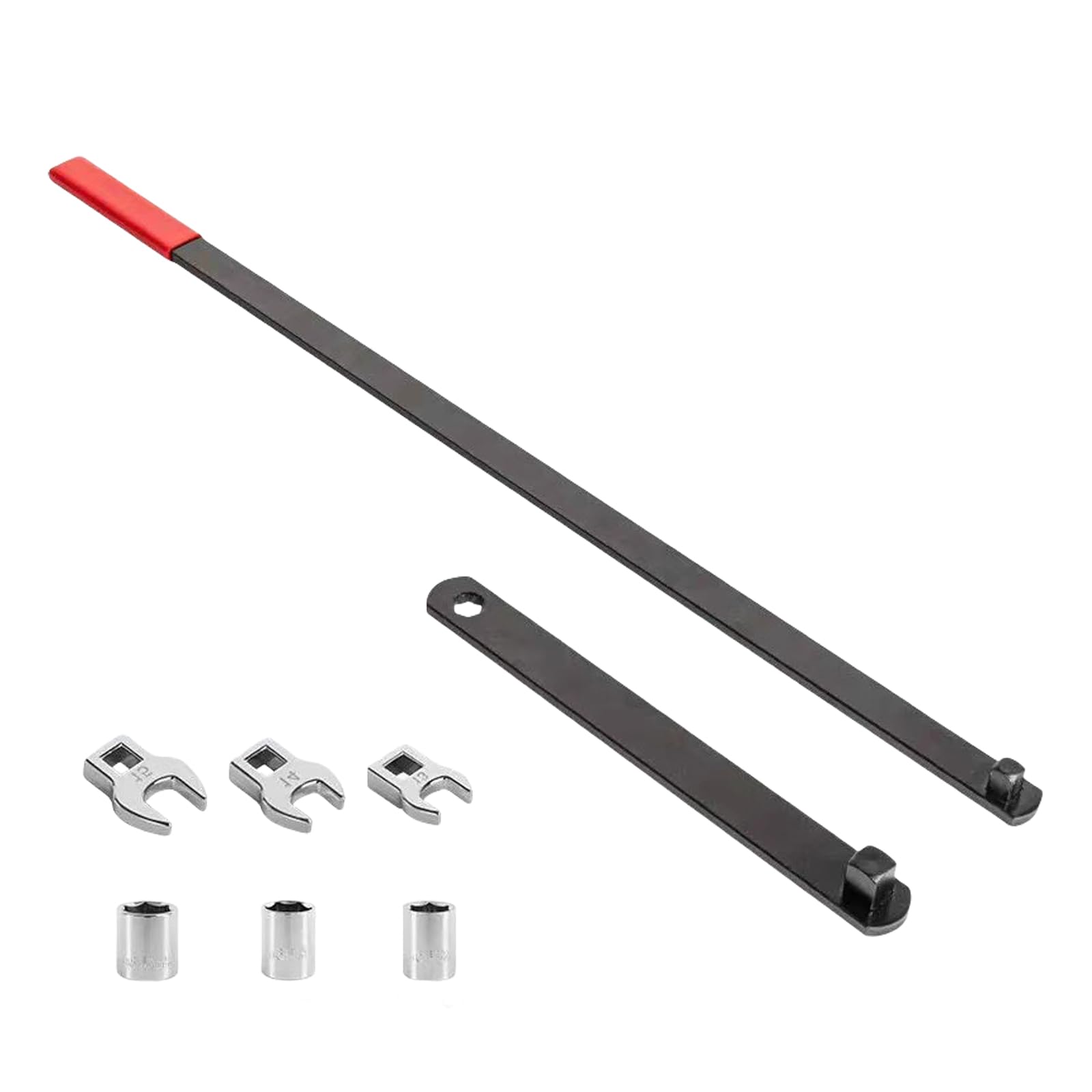 Yhplxyuus Professional Idler Pulley Tool Set With Ergonomic Designs Pulley Wrench Set For Vehicle Maintenance & Repair Automotive Repair Tools