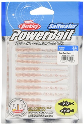 Berkley (バークレー) バブルリーチ 2.5インチ クリアレッドフレック PBSSBLCH2.5-CLRR アジング メバル 2枚目