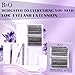 DIY Lash Extension Kit 280pcs Individual Lashes Cluster B&Q D Curl Eyelash Extension Kit Lash Clusters with Lash Bond and Seal and Lash Applicator Tool (KIT,30D40D-0.07D-9-16MIX)