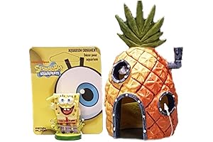 Penn-Plax SpongeBob & Pineapple House for Fish Tank