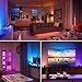 Inscrok 16.4ft LED Light Strips 5050 RGB Waterproof LED Strip Lights for Bedroom，Aesthetic Room Decor, Home Decorations