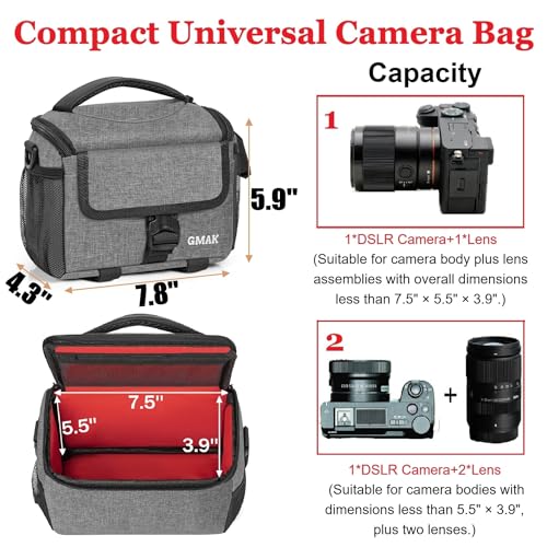 Bolsa para cámara compacta con cubierta impermeable miniatura 4