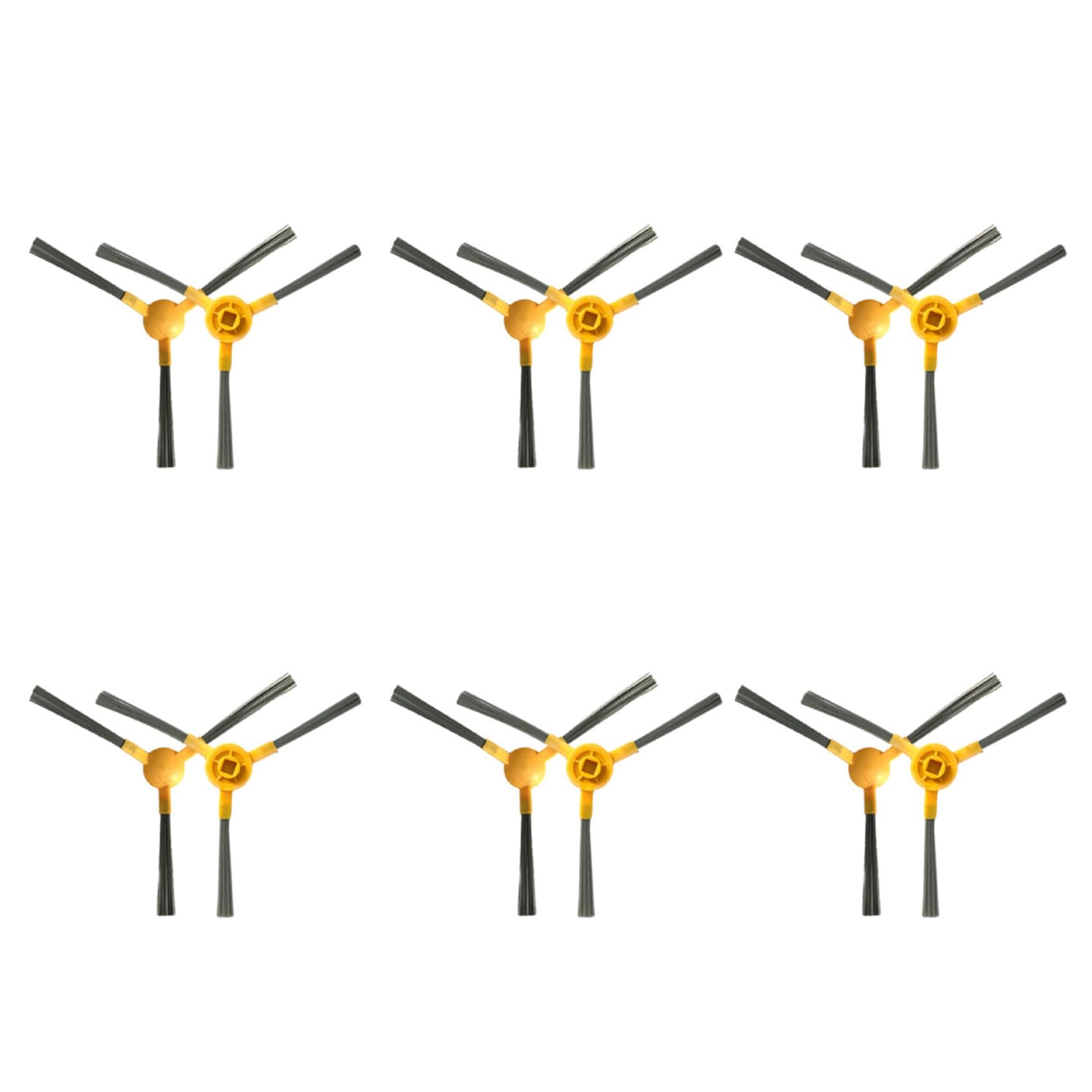 Hndhbfgrt 12Pcs Side Brushes for T550W T560H Robot Vacuum Cleaner Replacement Home Cleaning Accessories