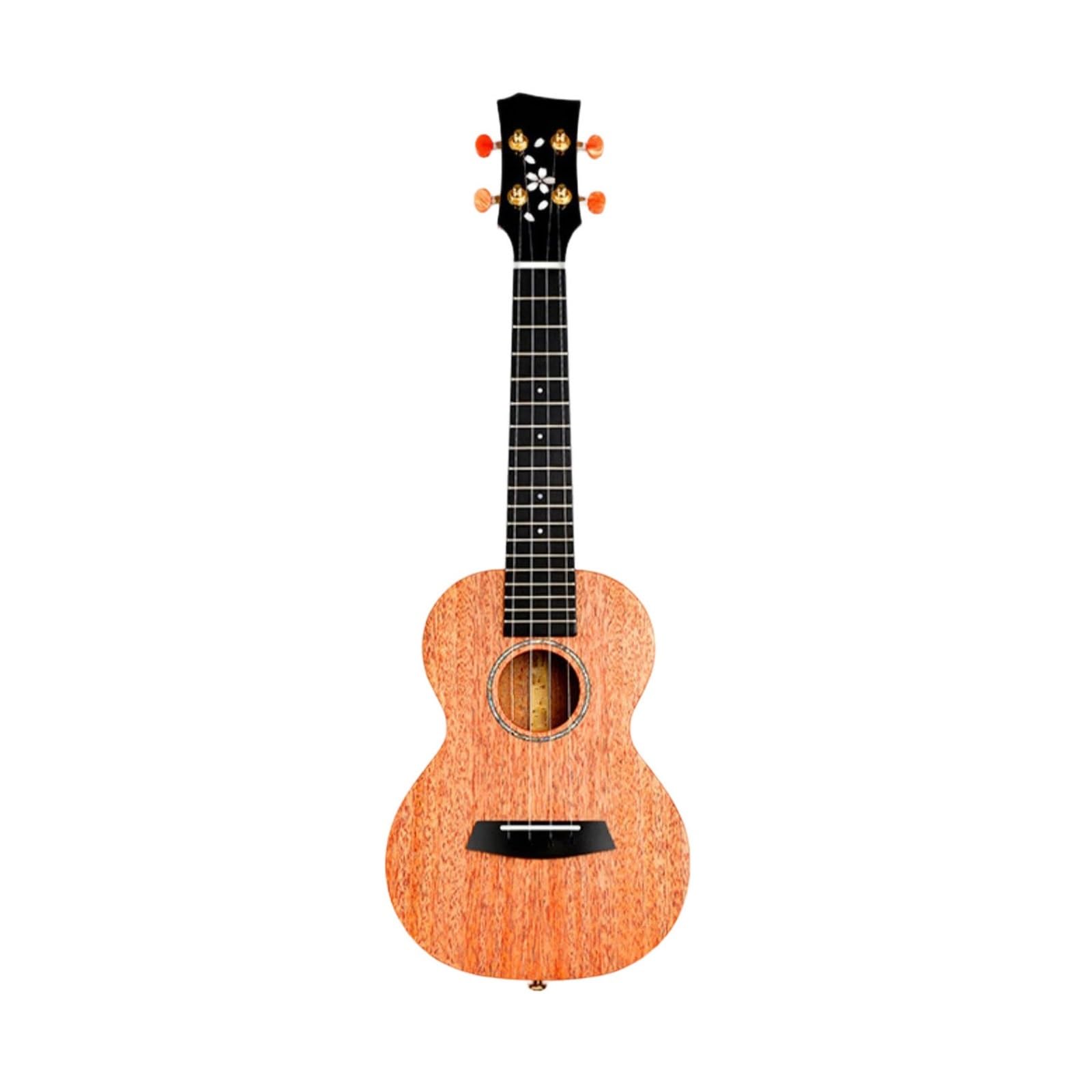 Ukulele Instrumenty Muzyczne Ukulele Dla Początkujących 23/26 Cali Korpus Z Mahoniu W Zestawie Futerał Na Instrumenty Muzyczne(Type4,26)