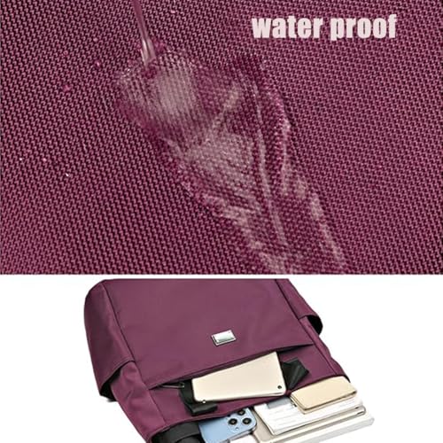 Gloryboom Bag, Large Capacity Water Repellent Multi Pocket Nylon Shoulder Bag, Women with Zipper Simple and Versatile3