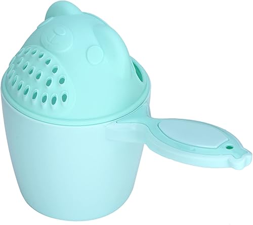 Miniatura 8 de Taza de enjuague de baño para bebé, enjuague de champú para bebés, enjuague de baño desmontable sin desgarros, enjuague de baño para niños (verde)