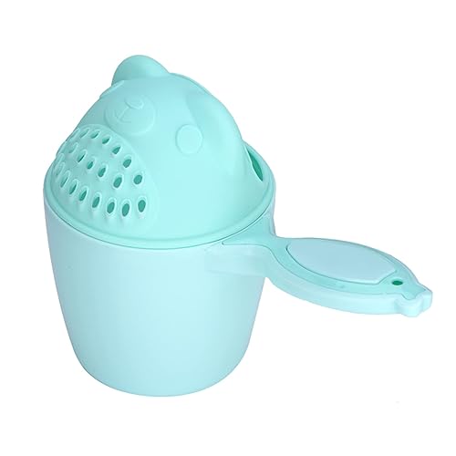 Miniatura 8 de Taza de enjuague de baño para bebé, enjuague de champú para bebés, enjuague de baño desmontable sin desgarros, enjuague de baño para niños (verde)