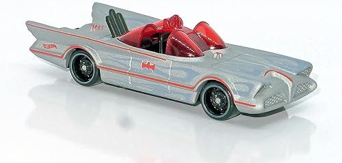 Miniatura 2 de Hot Wheels Serie de TV Batmobile - Plata 118/250