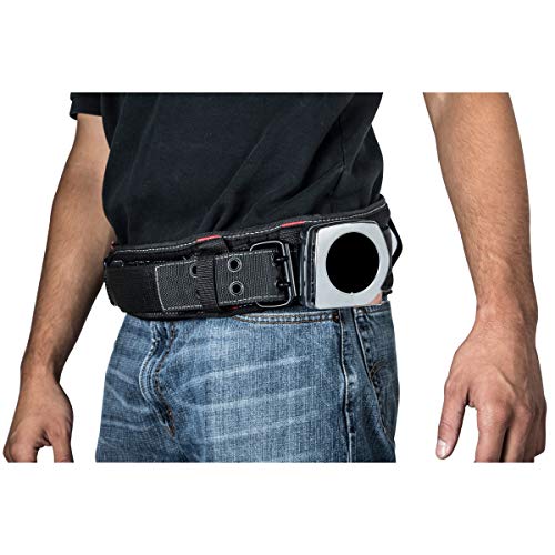 Dickies 5-Inch Padded Work Belt with Double-Tongue Roller Buckle, Adjusts to Fit Waists 32 to 52 inches, Black4