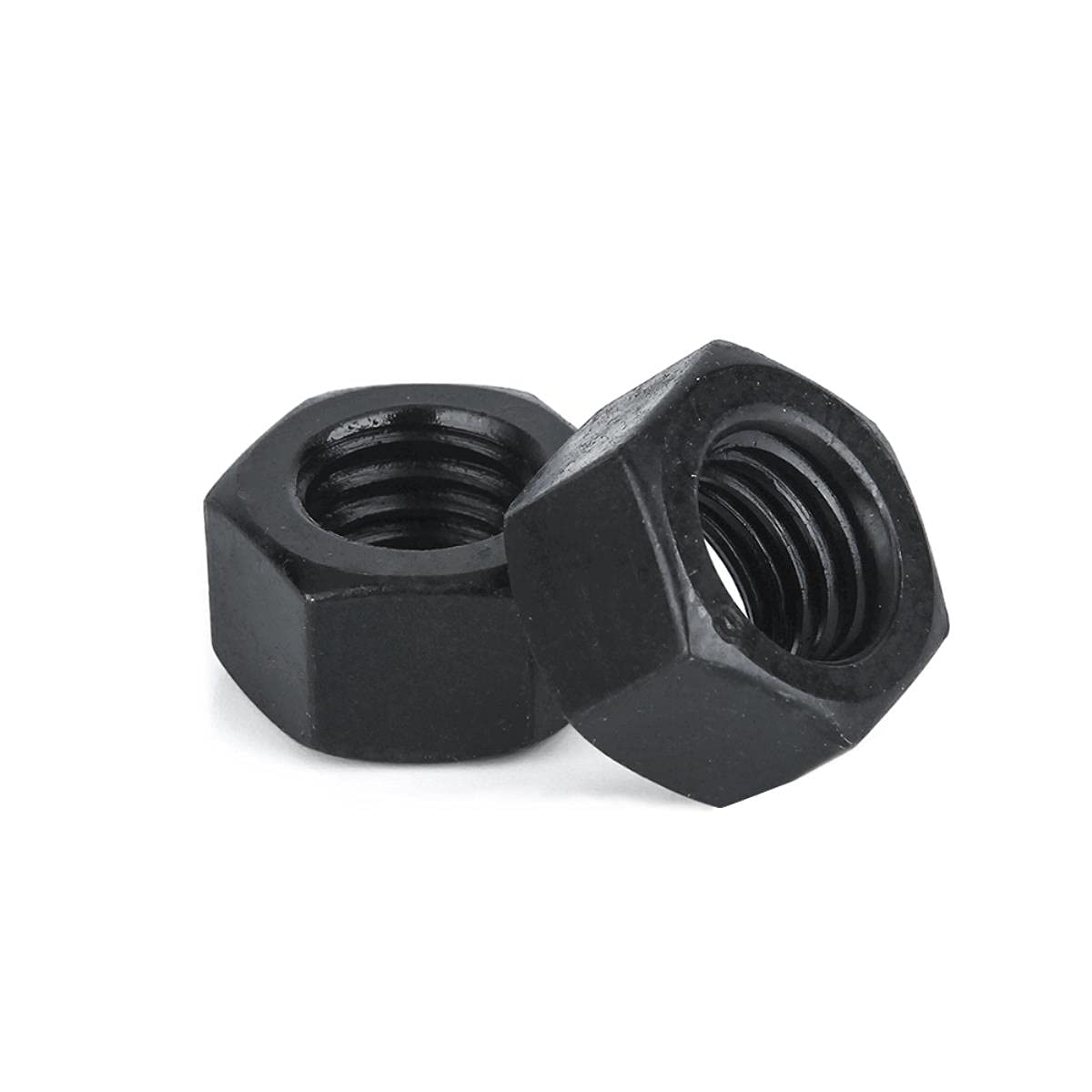 M6-M48 Colore Nero In Acciaio Al Carbonio Dadi Esagonali Grado 8.8