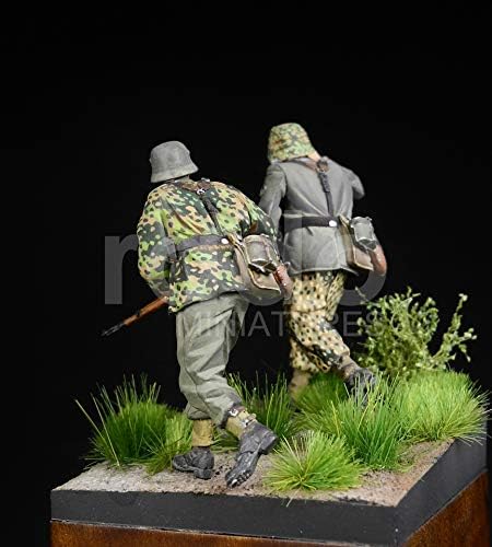 Miniatura 2 de 135 Figuras de resina Modelos Kits WWII Figuras militares sin ensamble sin pintar 671