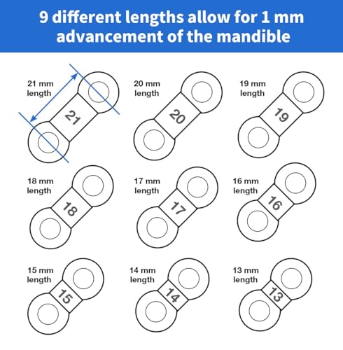 Image of 20PCS Replacement Elastic Straps for Meyson EMA Application (Blue, 13 mm)