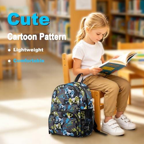 Image of Toddler Backpack for Boys Girls 3-6: Travel Bag for Kindergarten Preschool, Cute Game Bookbag for Kids