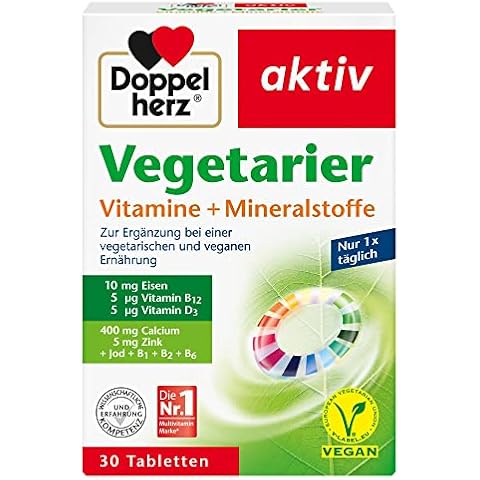 Doppelherz Vegetarier Vitamine + Mineralstoffe Cover