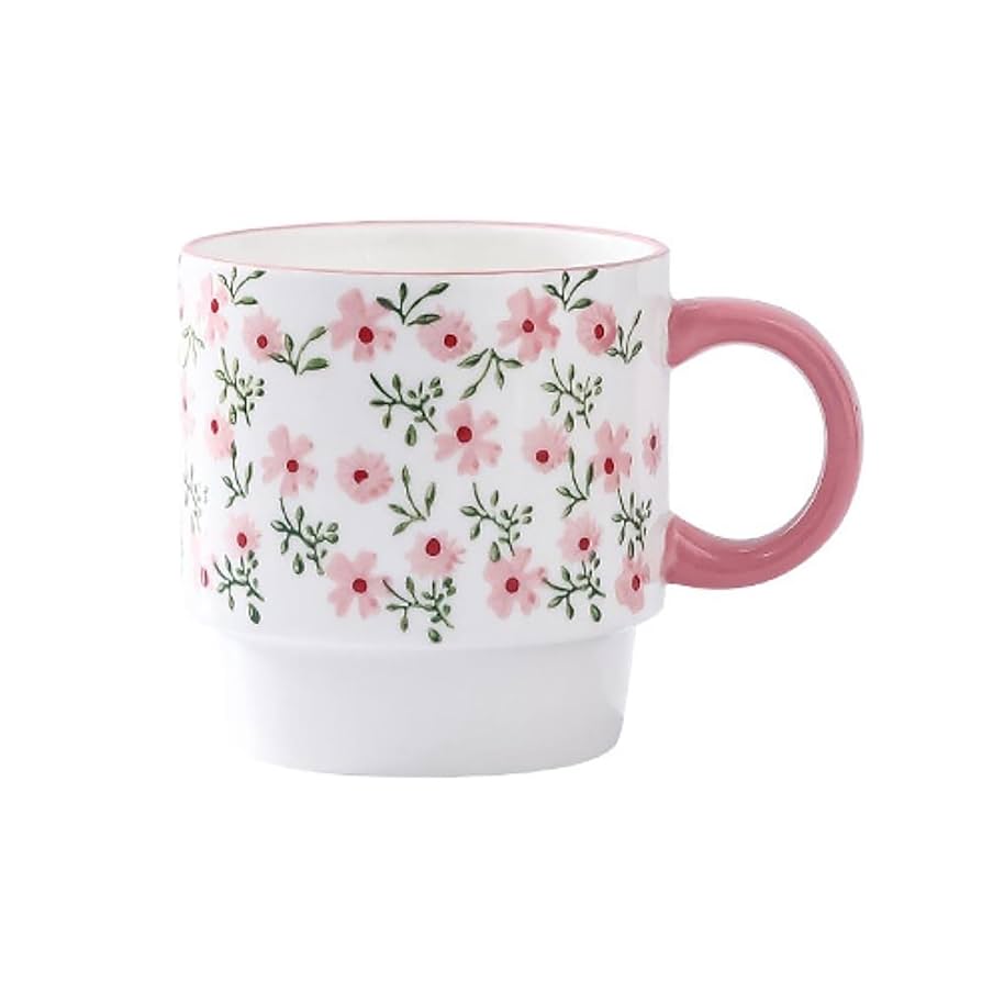 油彩画　coffee time SANTA MONICA PIER Bike Path - 12oz Enamel Mug – Artify Life