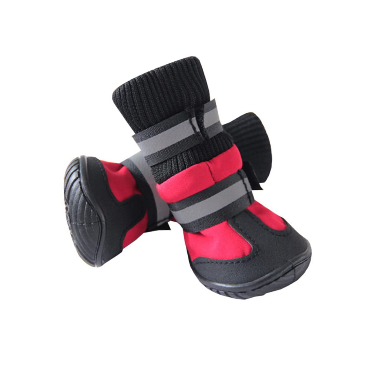 Toddmomy Neige pour Chien Chaussures De Protection pour Animaux Bottines Imperméables pour Promenades Extérieures