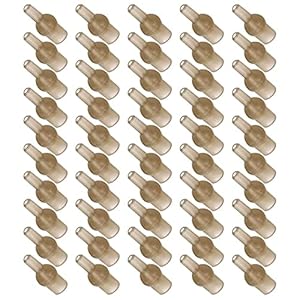 ZhuanZhenW Lot de 50 perles de pêche en forme de calebasse – Durables – Pour matériel de pêche – Leurre de pêche – Océan…