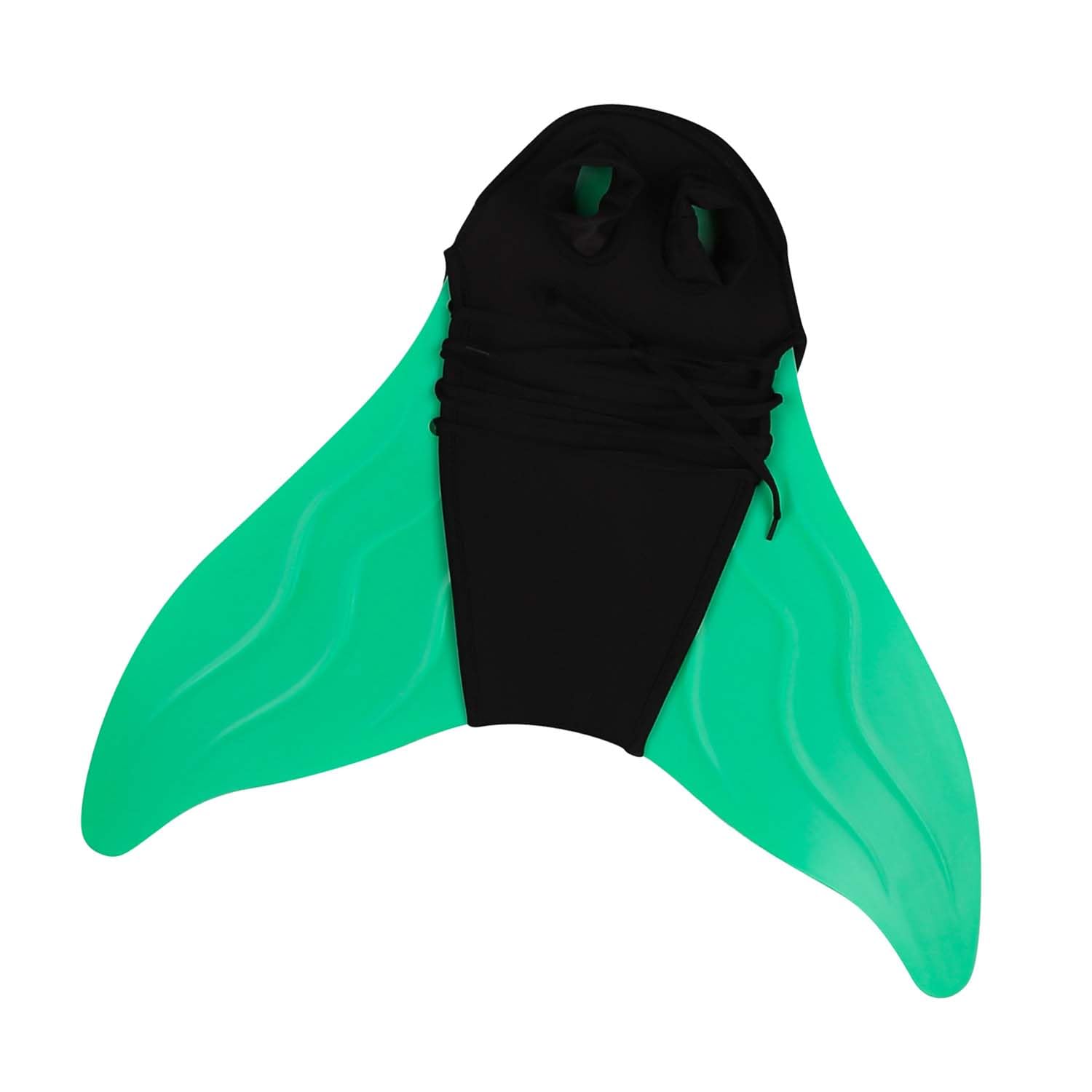 YUKQEYLE Aletas De Sirena Buceo Arriba Niñas Monoaleta Adult Snorkel Natació Ajustable Natación Aletas Monofina Wave Monofin