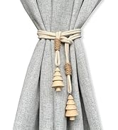 Amazon.com: Curtain Tiebacks Rustic Holdbacks for Drapes, Farmhouse Tie ...