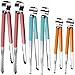 Fiyuer Pinzas de Cocina, 6 Pcs Pinzas de Cocina Acero Inoxidable Mango Antideslizante Silicona Pinza de Barbacoa Buffet Ensalada