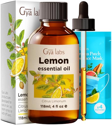 Gya Labs Lemon Essential Oil - 4 Fl Oz -