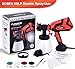 AOBEN Paint Sprayer, 750W Hvlp Spray Gun, Electric Paint Gun with 4 Nozzles, 1000ml Container for Home and Outdoors, Painting Projects. Red