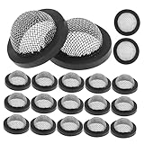 TOYANDONA 1 Satz Gartenschlauch Unterlegscheiben Filter Mit Sieb Geeignet Für Waschmaschinen Wasserhähne Und Duschköpfe Hochwertige Gasket Lösungen Für Perfekten Wasserfluss 20 Stück