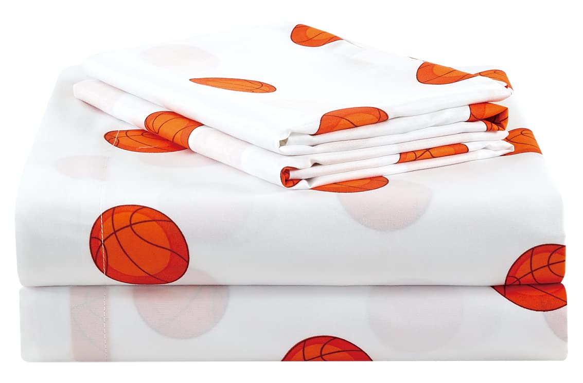 Chezmoi Collection 3-Piece Kids/Teens Sports Sheet Set - kids bedding | Mubboo
