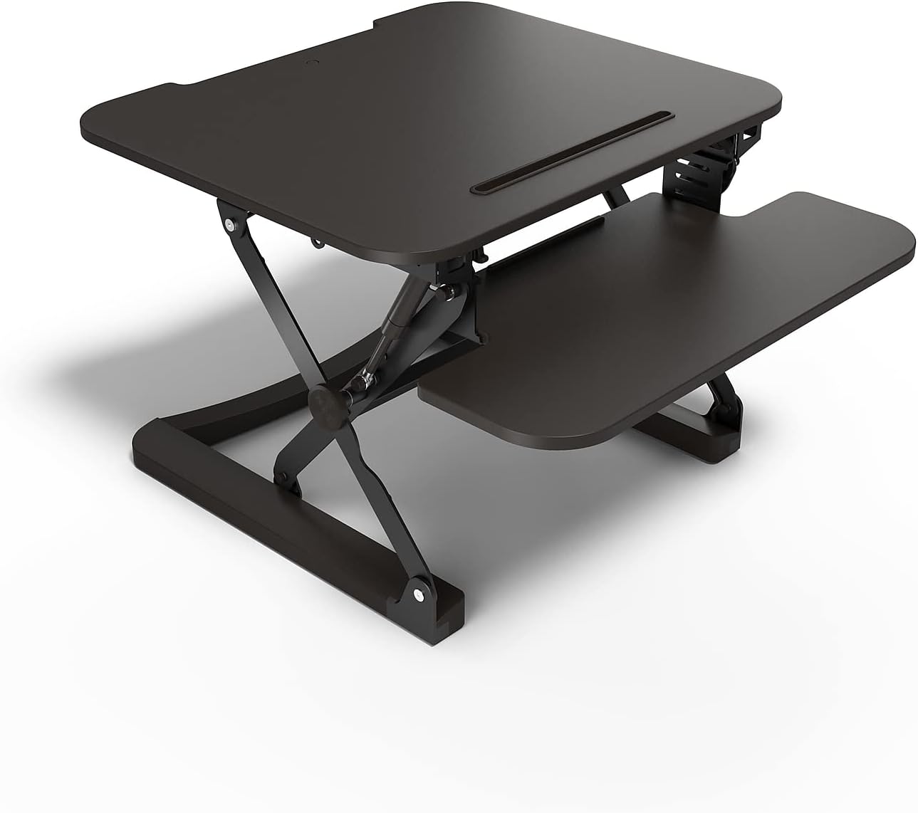 STAPLES 2447503 Sit to Stand Adjustable Desk Riser 27Inch