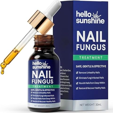 Toenail Fungus Treatment Extra Strength: Toenail Fungus Treatment - Toe Nail Fungus Treatments - Nail Fungus Treatment Extra Strength - Nail Renewal Liquid for Damaged and Discolored Nails (1 FL OZ) Cover