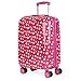 ITACA - Trolley Bambina da Viaggio. Valigia Bambino. Valigia per Bambini. Trolley Bambino. Valigia Bambina Cabina. Trolley Bagaglio a mano 55x40x20 Rigide 4 ruote. Lucchetto a combinazi, Colore Fucsia